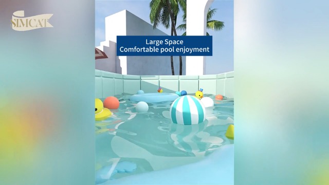 Amazon.com: Simcat Framed Swimming Pools, Foldable Non